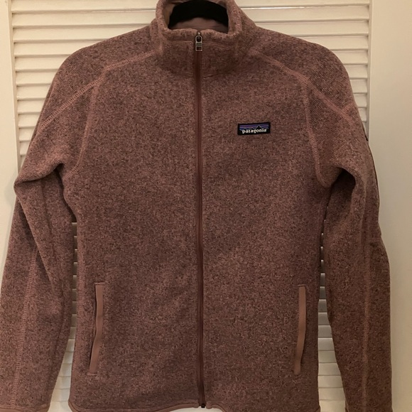 Patagonia Mauve tones Better Sweatet Jacket Small - Picture 1 of 6